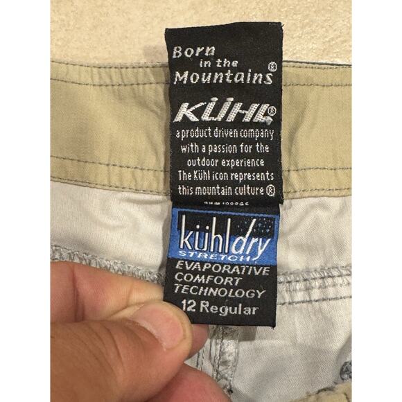 Kuhl KuhlDry Stretch Women's 12 Reg Blue Chino Stretch Pants Gorpcore Outdoor - Picture 5 of 8